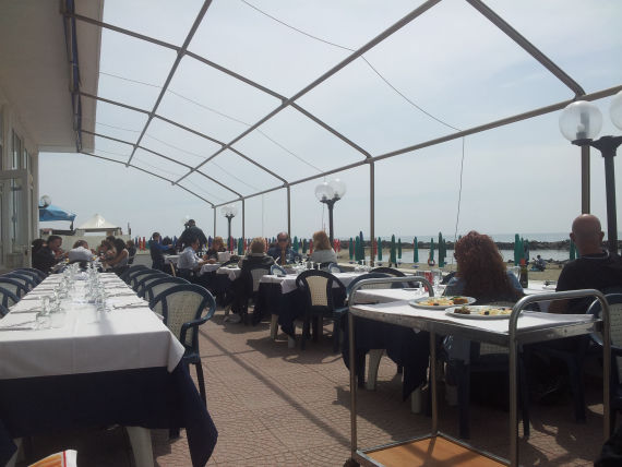 ristorante sul mare il veliero fiumicino